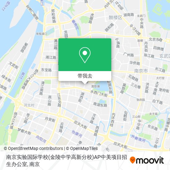 南京实验国际学校(金陵中学高新分校)AP中美项目招生办公室地图