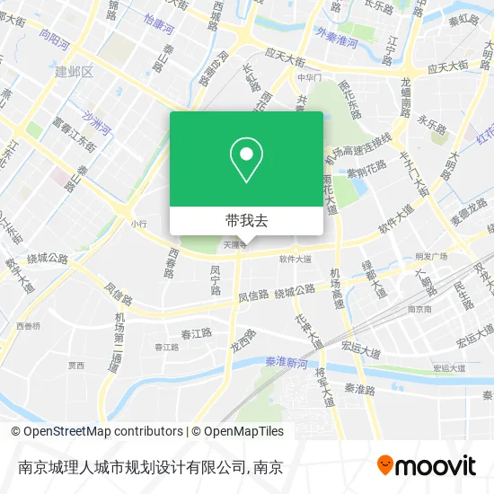 南京城理人城市规划设计有限公司地图