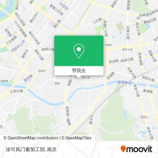 涂可凤门窗加工部地图