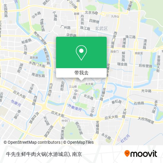 牛先生鲜牛肉火锅(水游城店)地图