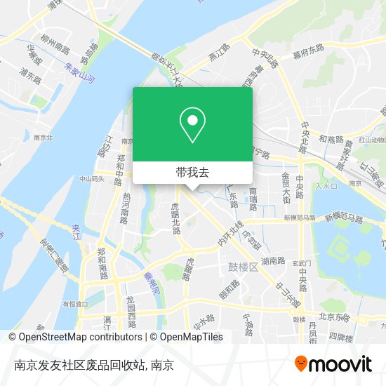 南京发友社区废品回收站地图
