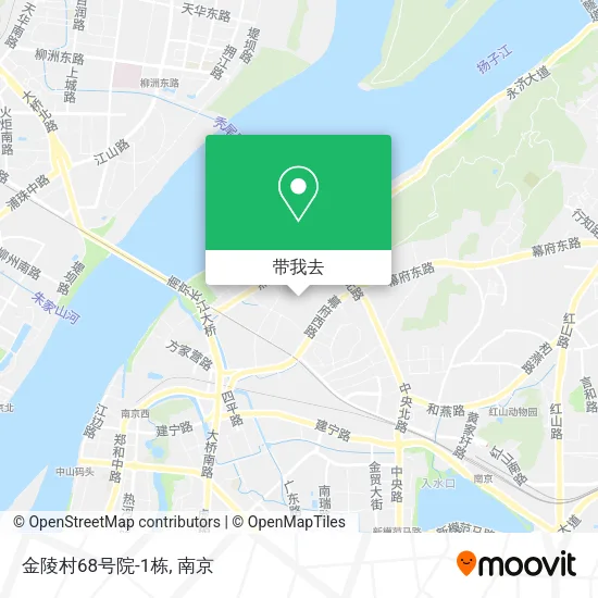 金陵村68号院-1栋地图