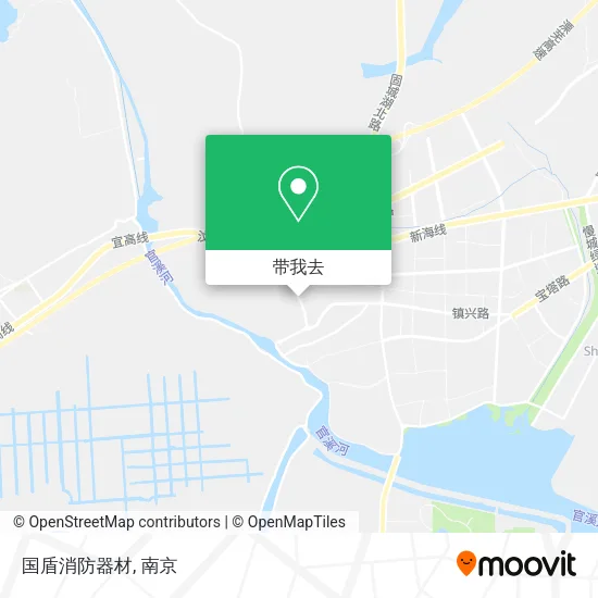 国盾消防器材地图