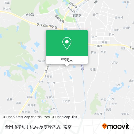 全网通移动手机卖场(东峰路店)地图