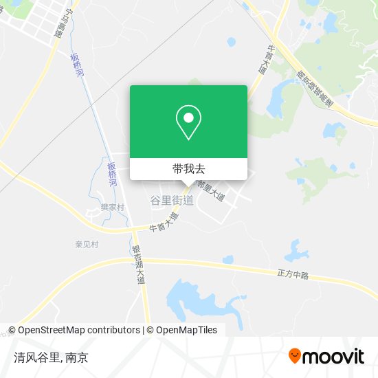 清风谷里地图