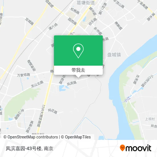 凤滨嘉园-43号楼地图