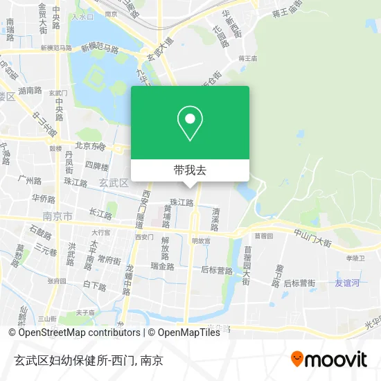 玄武区妇幼保健所-西门地图