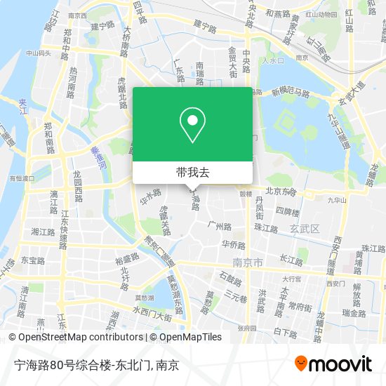 宁海路80号综合楼-东北门地图