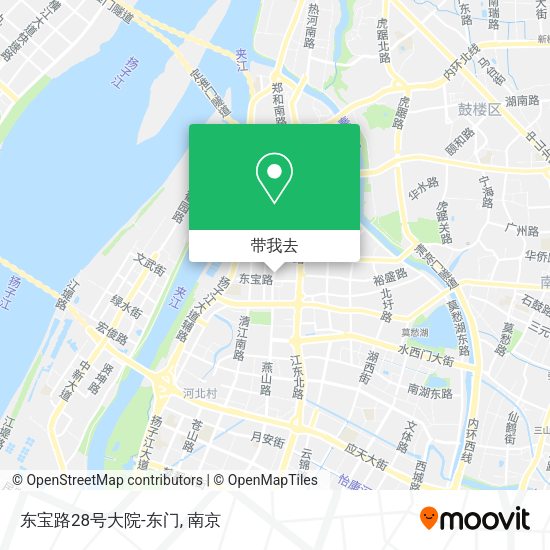 东宝路28号大院-东门地图