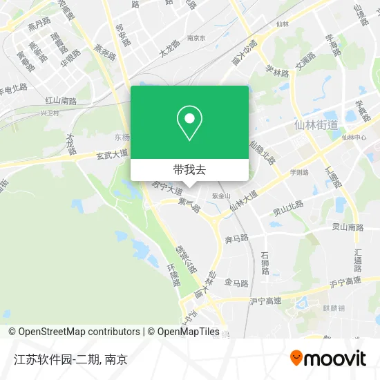 江苏软件园-二期地图