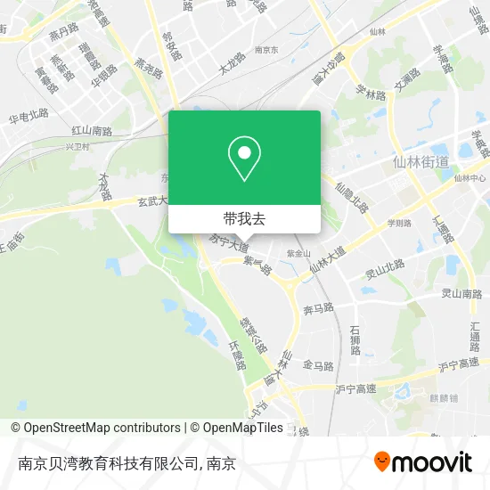 南京贝湾教育科技有限公司地图