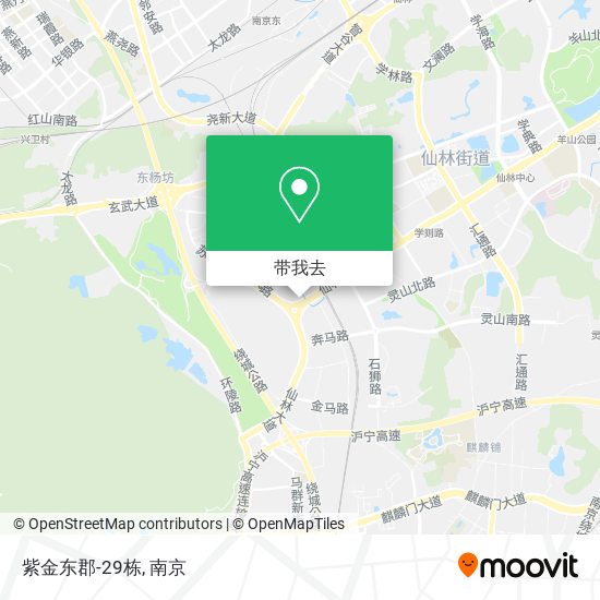 紫金东郡-29栋地图