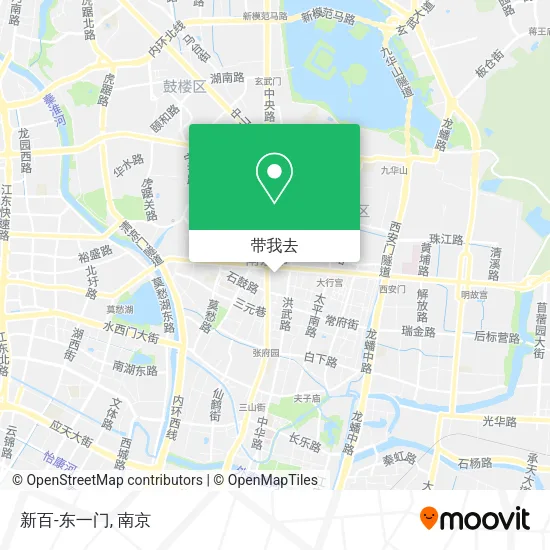 新百-东一门地图