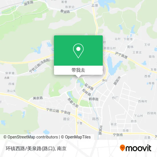 环镇西路/美泉路(路口)地图