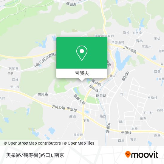 美泉路/鹤寿街(路口)地图