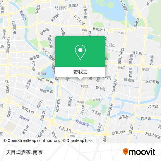 天目烟酒茶地图