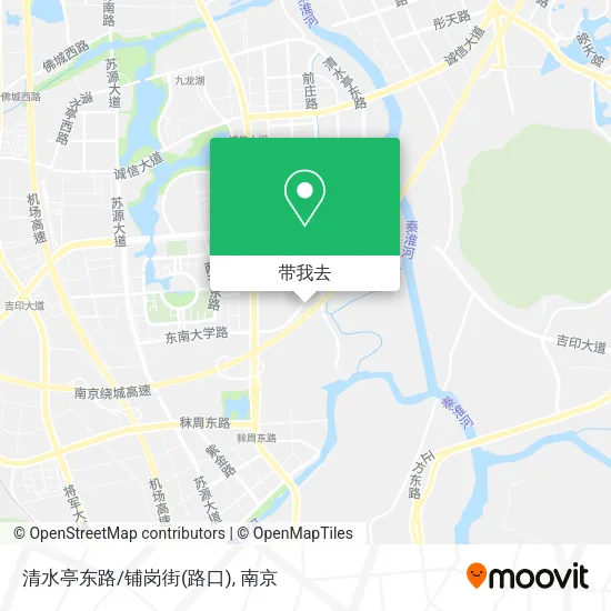 清水亭东路/铺岗街(路口)地图