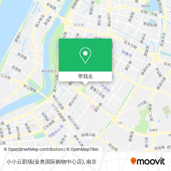 小小云剧场(金奥国际购物中心店)地图