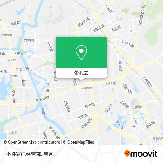 小胖家电经营部地图