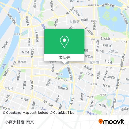 小爽大排档地图
