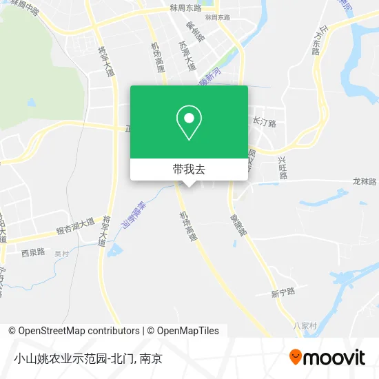 小山姚农业示范园-北门地图