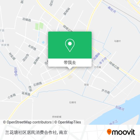 兰花塘社区居民消费合作社地图