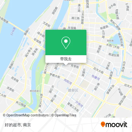 好的超市地图