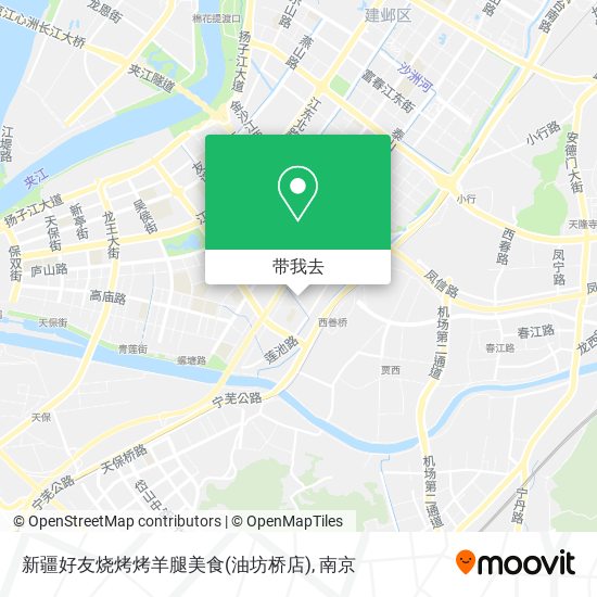 新疆好友烧烤烤羊腿美食(油坊桥店)地图