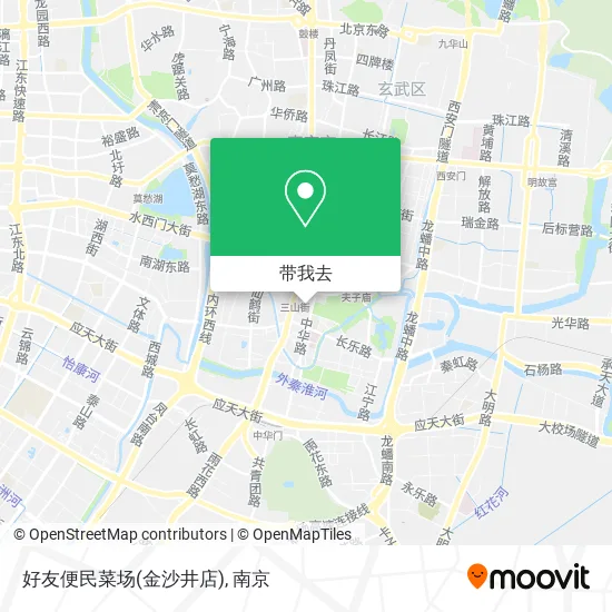好友便民菜场(金沙井店)地图