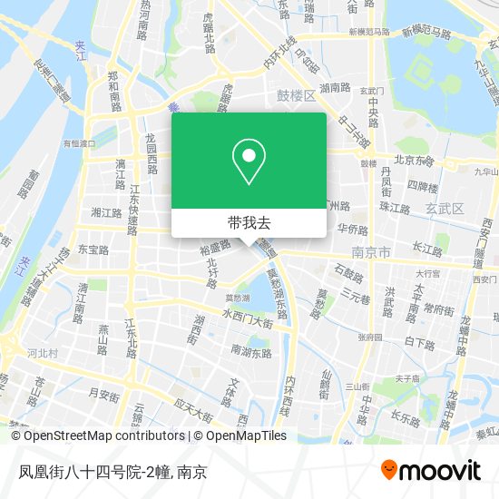凤凰街八十四号院-2幢地图