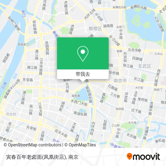 寅春百年老卤面(凤凰街店)地图
