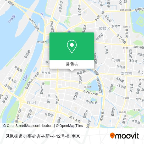 凤凰街道办事处杏林新村-42号楼地图
