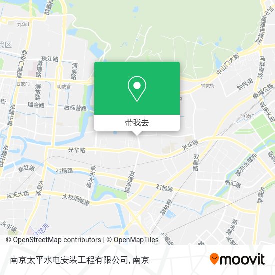南京太平水电安装工程有限公司地图