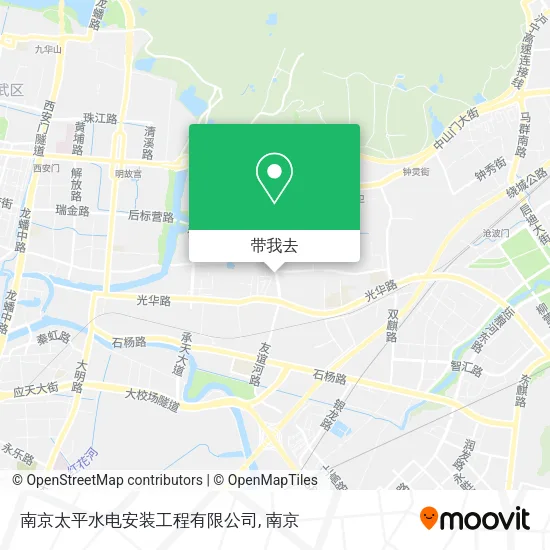南京太平水电安装工程有限公司地图