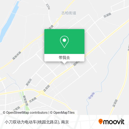 小刀双动力电动车(桃园北路店)地图