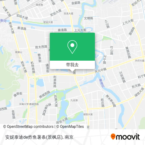 安妮泰迪de炸鱼薯条(景枫店)地图