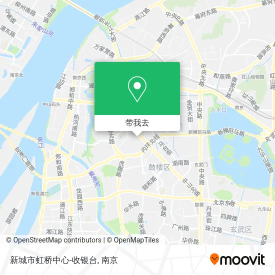 新城市虹桥中心-收银台地图