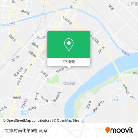 红旗村南化第5幢地图