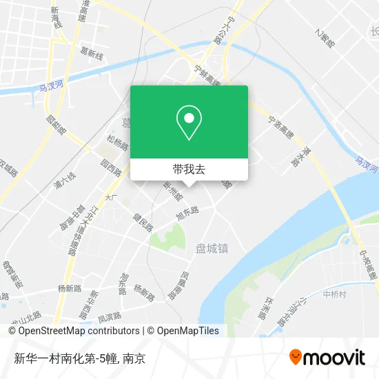 新华一村南化第-5幢地图