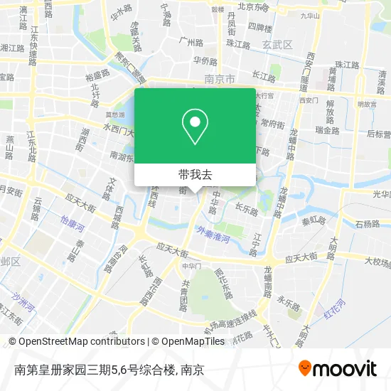 南第皇册家园三期5,6号综合楼地图