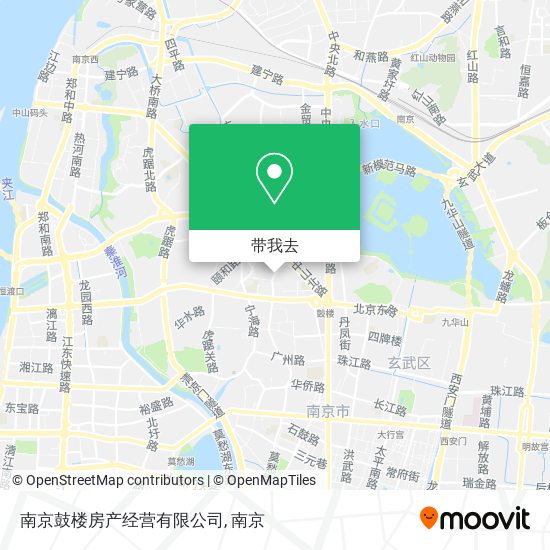 南京鼓楼房产经营有限公司地图