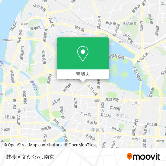 鼓楼区文创公司地图