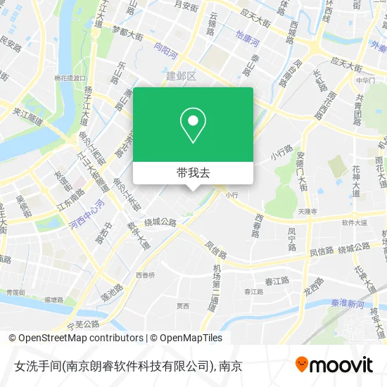 女洗手间(南京朗睿软件科技有限公司)地图