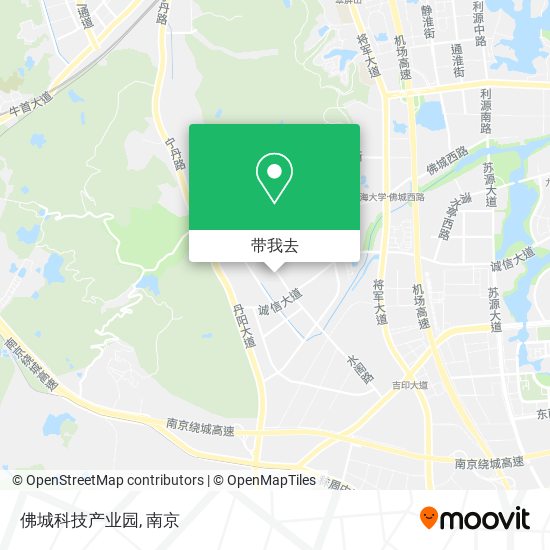 佛城科技产业园地图