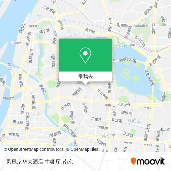 凤凰京华大酒店-中餐厅地图