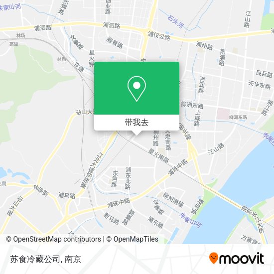 苏食冷藏公司地图