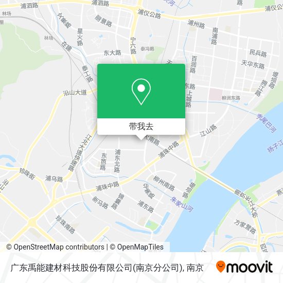 广东禹能建材科技股份有限公司(南京分公司)地图