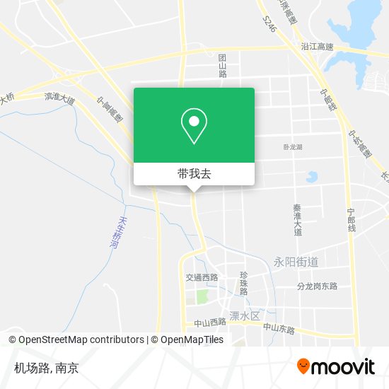 机场路地图
