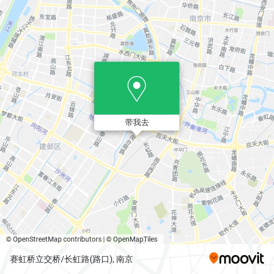 赛虹桥立交桥/长虹路(路口)地图