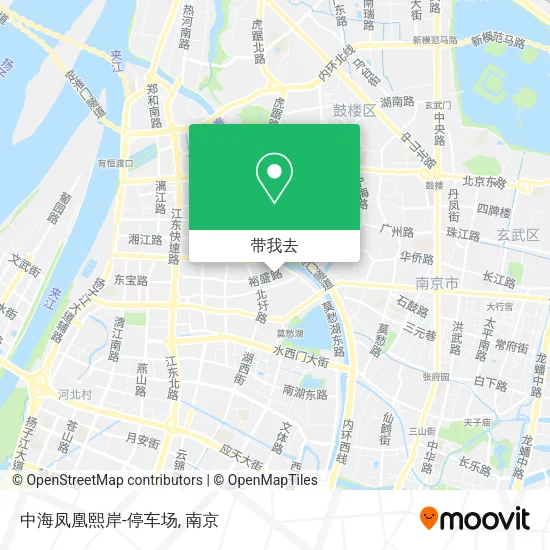 中海凤凰熙岸-停车场地图